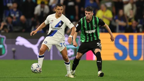 Alexis Sánchez fue titular en la derrota del Inter de Milán ante Sassuolo.