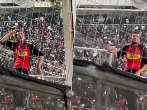 Colo Colo arriesga sanción por culpa de un hincha racista contra Flu