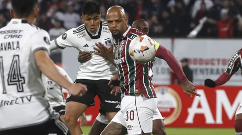 La curiosa reacción de Felipe Melo tras triunfo de Fluminense ante Colo Colo.