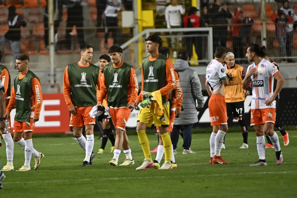 Cobresal cayó ante Sao Paulo en Calama. (Pedro Tapia/Photosport).
