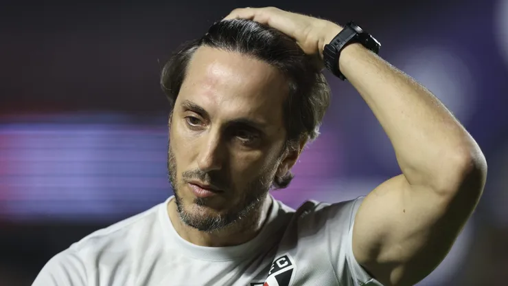 Luis Zubeldía, el director técnico del Sao Paulo de Brasil.