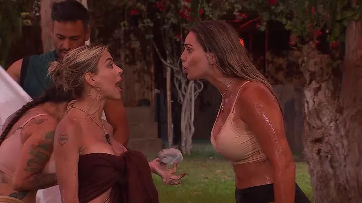 Así fue la pelea entre Oriana y Faloon.