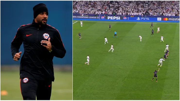 Jean Beausejour y su particular análisis de la polémica acción en Champions League.