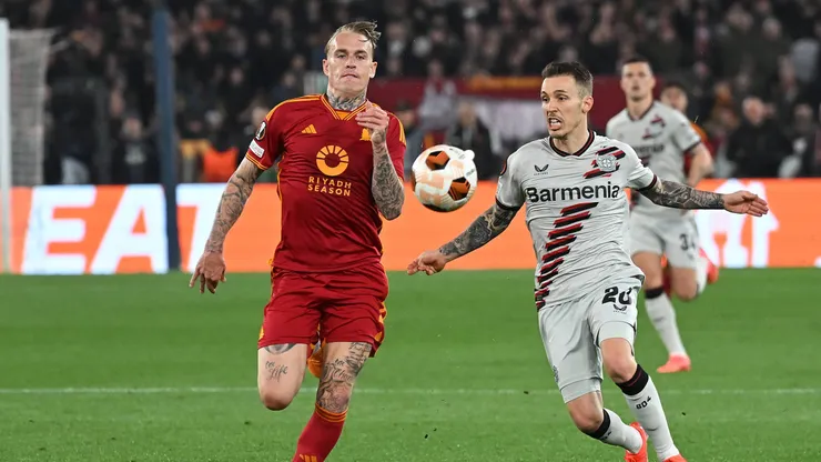 Leverkusen ganó en la ida jugada en Roma.