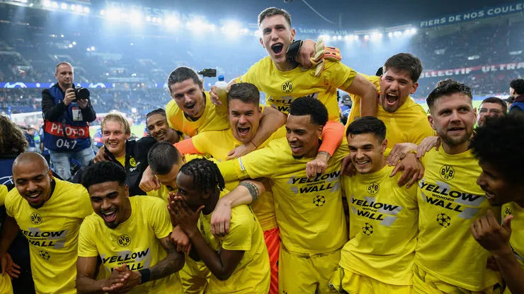 La burla del Dortmund al PSG.