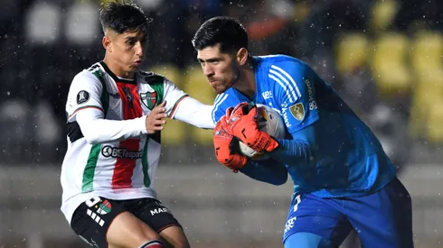 El portero de Flamengo habló de "suerte" de Palestino