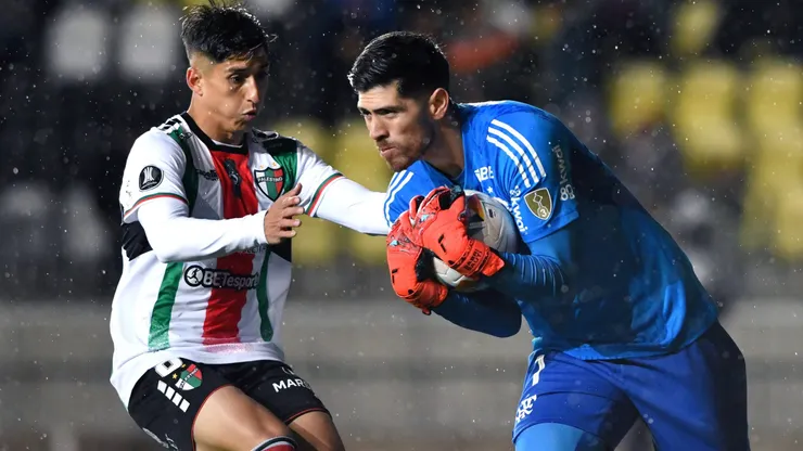 El portero de Flamengo habló de "suerte" de Palestino