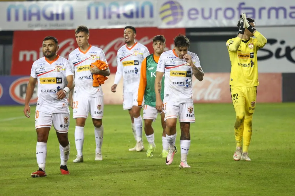 Cobreloa atraviesa una pésima racha de tres derrotas al hilo, donde apenas ha convertido un gol y ha recibido diez. | Foto: Photosport.