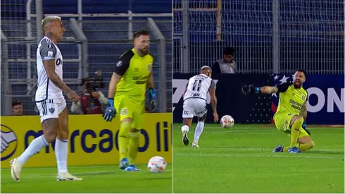 Eduardo Vargas se avivó, pero el tiro le salió por la culata.