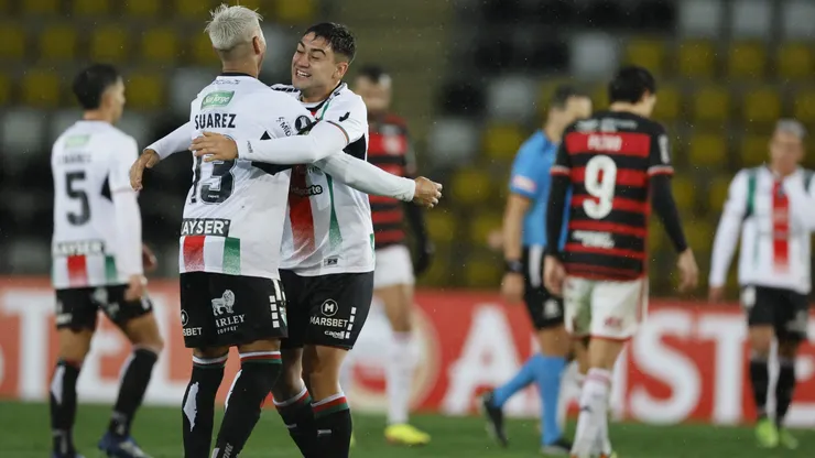 Palestino derrotó a Flamengo y sueña con la clasificación en Copa Libertadores.