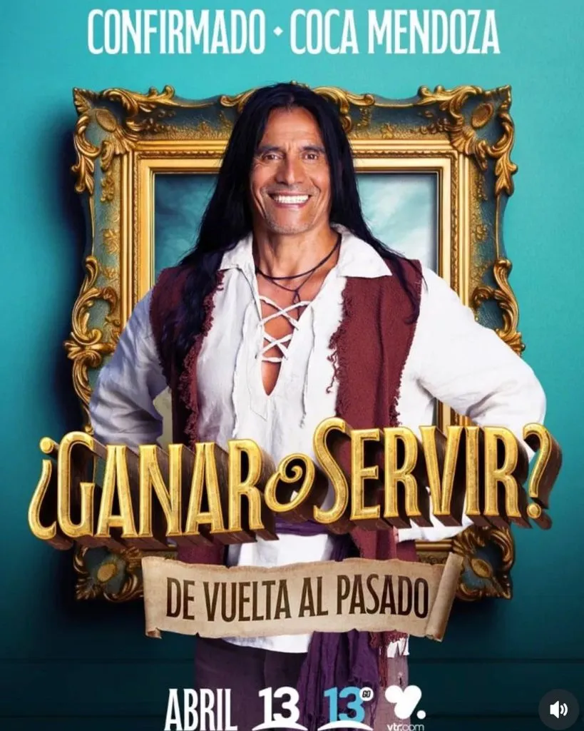 Coca Mendoza se habría cortado el tendón de Aquiles. Imagen: Canal 13.