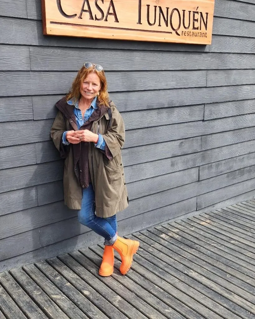 Katherine Salosny está alejada de los medios. Imagen: Instagram.