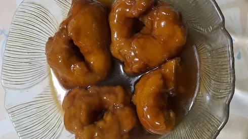 Receta de picarones pasados.