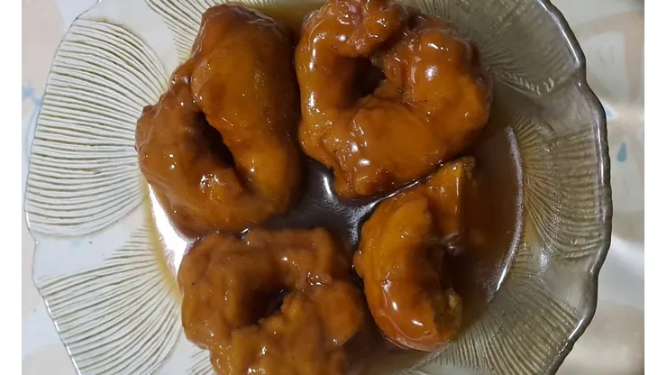 Receta de picarones pasados.
