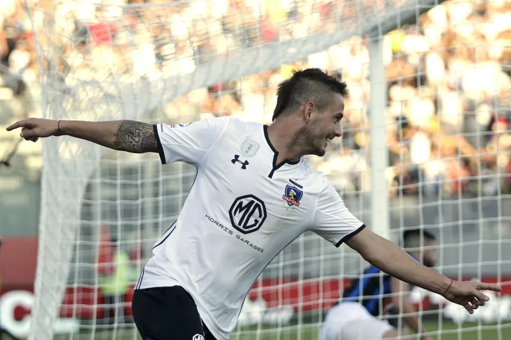 Octavio Rivero anotó 23 goles con la camiseta de Colo Colo. | Foto: Photosport.
