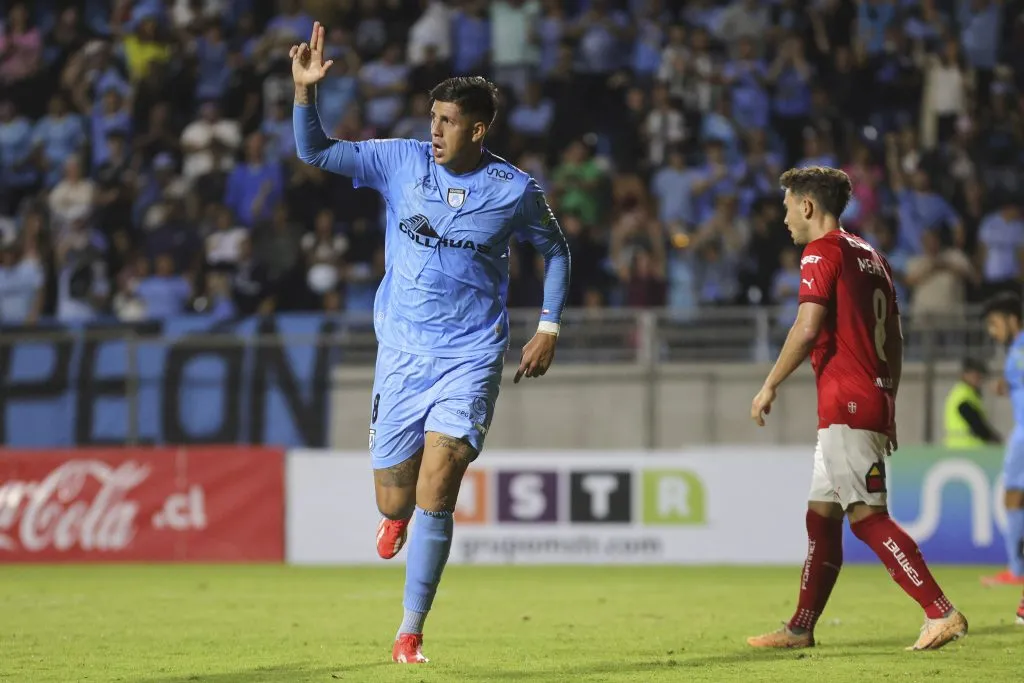 Steffan Pino se ganó su lugar en la selección chilena gracias a sus goles en Deportes Iquique. | Foto: Photosport.