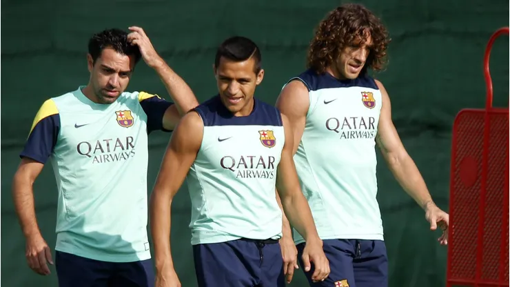 Carles Puyol habló de Alexis Sánchez, además de Bravo y Vidal