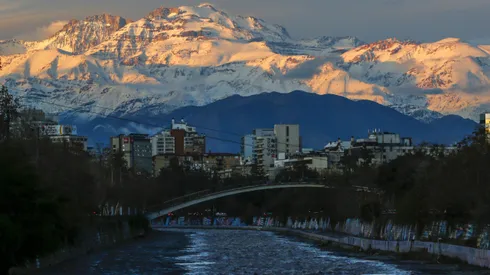 Aviso meteorológico por nevadas en la Región Metropolitana