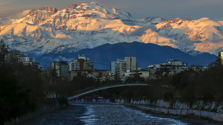 Aviso meteorológico por nevadas en la Región Metropolitana