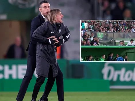 El nuevo "numerito" de Beccacece en España: Hasta se hizo el leso