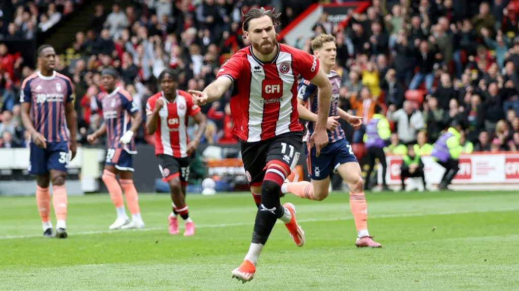 Ben Brereton Díaz puede seguir en la Premier League con la camiseta del Southampton. Foto: IMAGO.