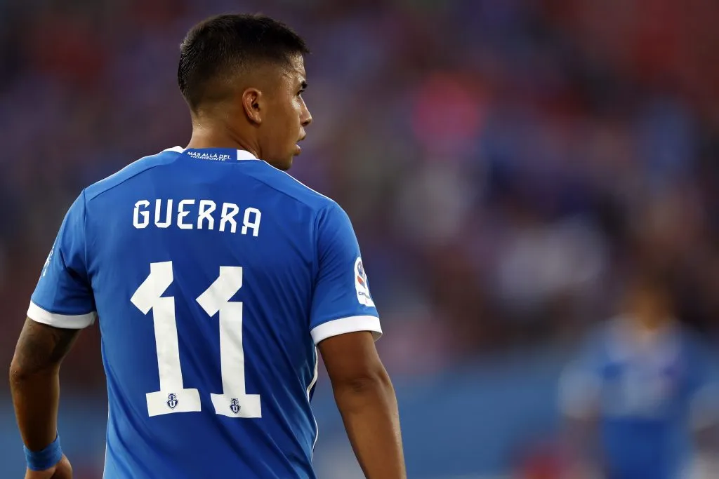 Nicolás Guerra sigue sin ser considerado en la U. Foto: Photosport.
