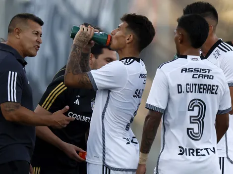 Almirón se ríe de las 15 fechas para hacer funcionar a Colo Colo: "Hay margen"