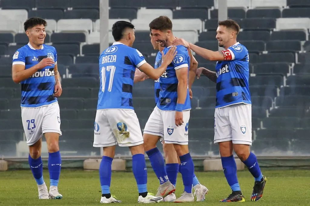 Felipe Loyola le convirtió un gol a Colo Colo en el Monumental, aunque Huachipato perdió aquel partido.  (Sebastian Cisternas/Photosport).