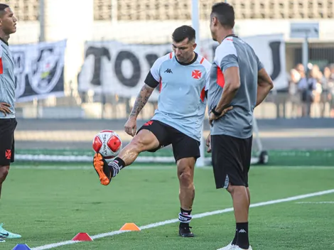 Gary Medel sufre por decisiones del nuevo DT de Vasco da Gama