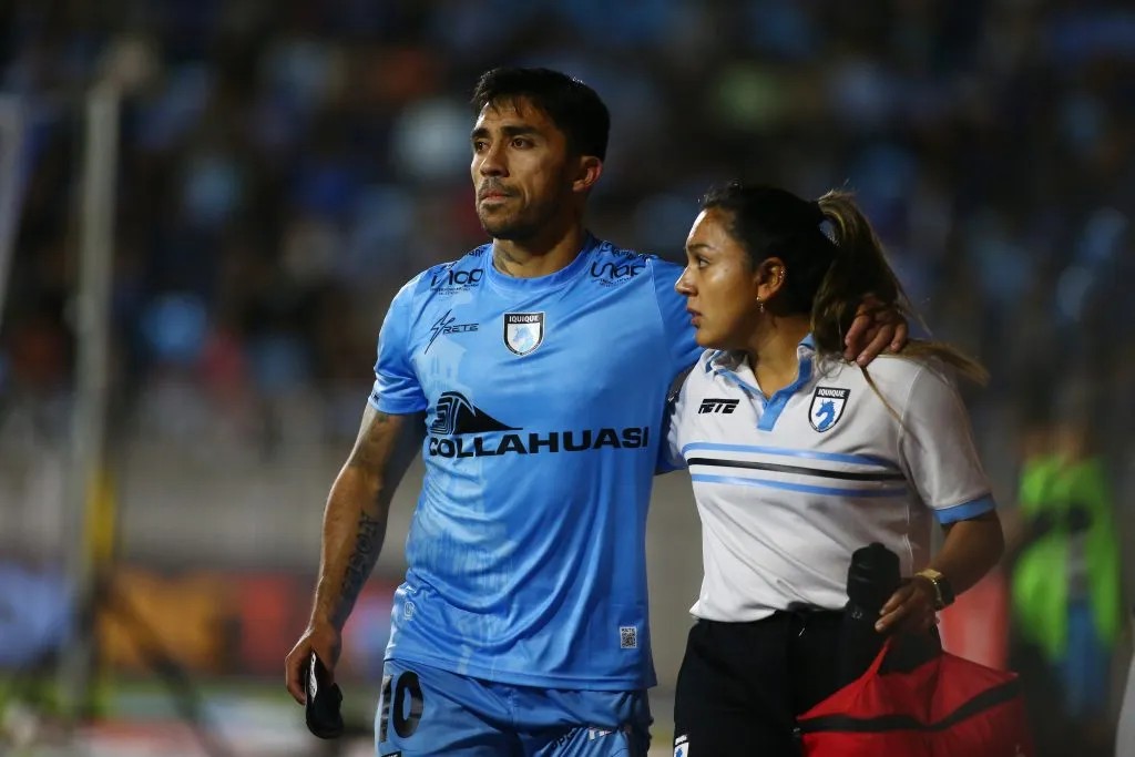 Edson Puch no jugará ante Universidad de Chile y probablemente los siguientes dos partidos de Iquique. (Alex Diaz/Photosport).