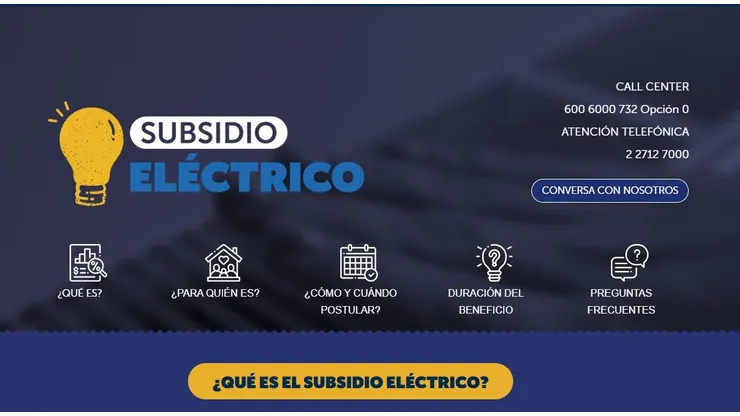 Subsidio de la Luz
