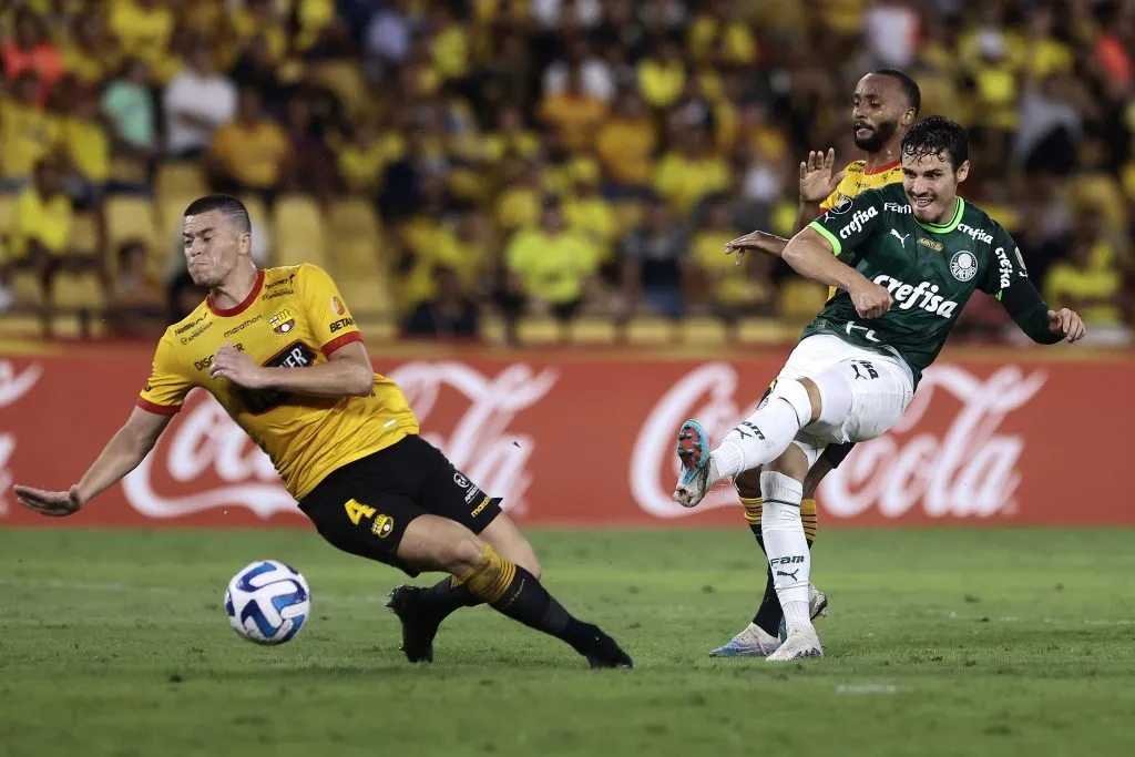 Carlos Rodríguez en el Barcelona de Ecuador. (Franklin Jacome/Getty Images).