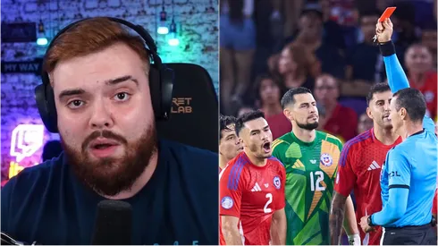 Hasta Ibai Llanos reaccionó ante el robo a Chile en Copa América.