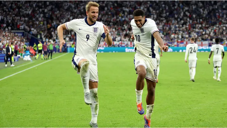 Jude Bellingham y Harry Kane, responsables del triunfo de Inglaterra a Eslovaquia.