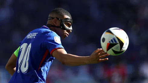 Kylian Mbappé en el encuentro de Francia ante Polonia, en la tercera jornada de la Euro 2024.