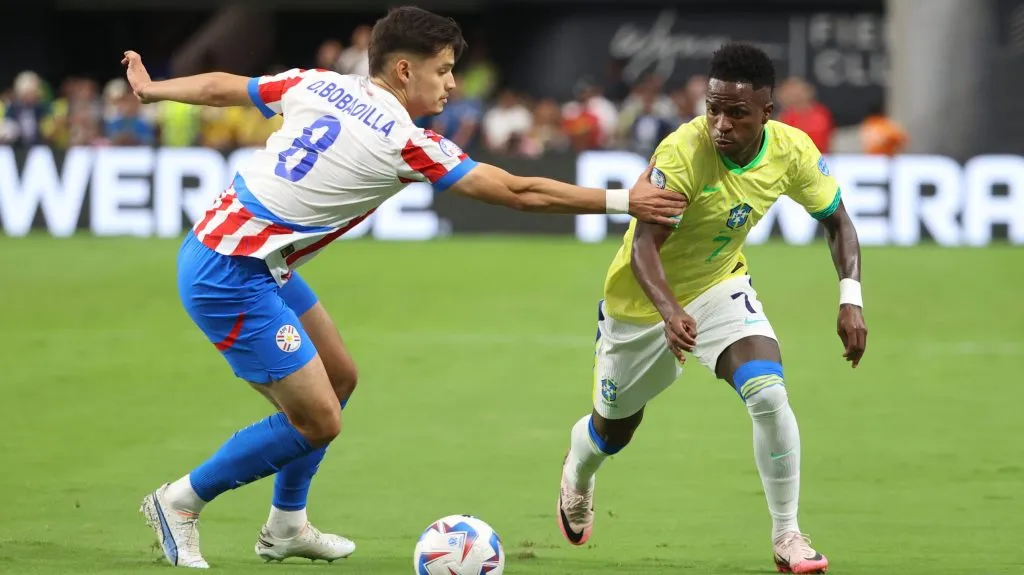 Brasil derrotó a Paraguay para sacudirse de su pobre debut en Copa América. Foto: Getty Images.