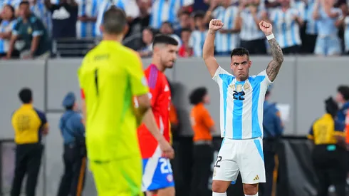 Nicolás Fernández y la amargura de Chile contra Argentina.