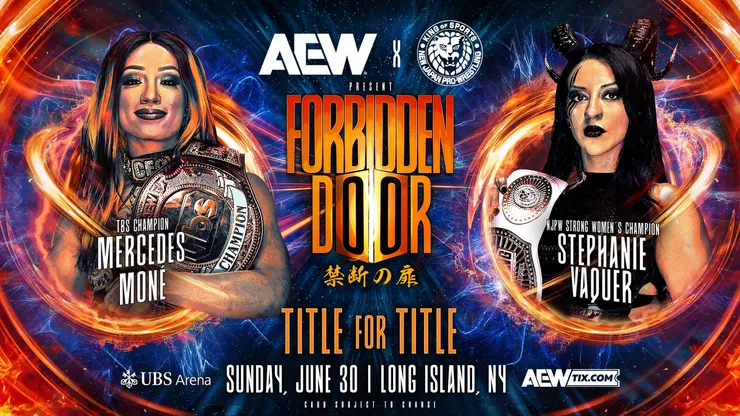 La exSasha Banks en WWE animará un combate titular frente a la chilena Stephanie Vaquer.