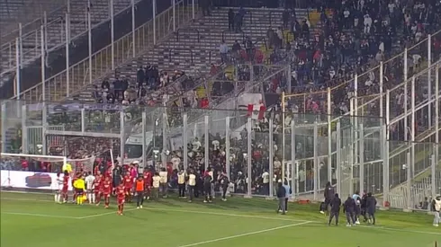 La violencia en el Monumental suspendió el partido