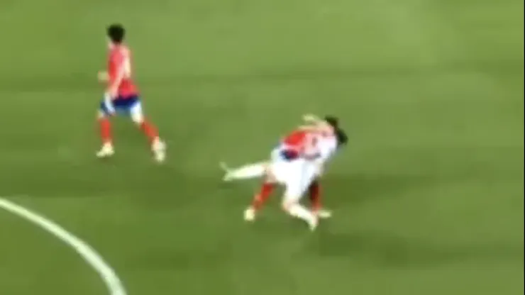 La jugada de Rodrigo Echeverría con Messi