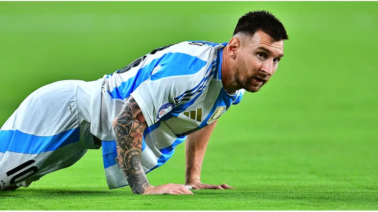 Messi apuntó a las canchas en esta Copa América 2024.