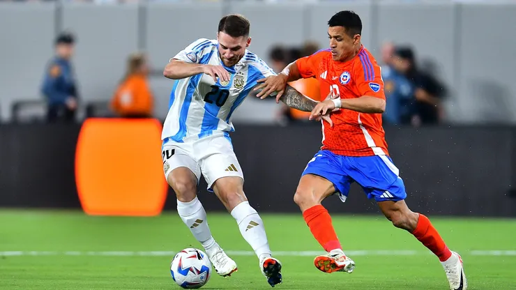 Argentina le ganó con polémica a Chile.