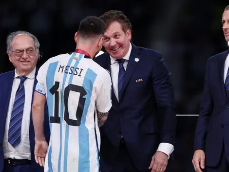 El saludo del presidente de Conmebol a Argentina por clasificar