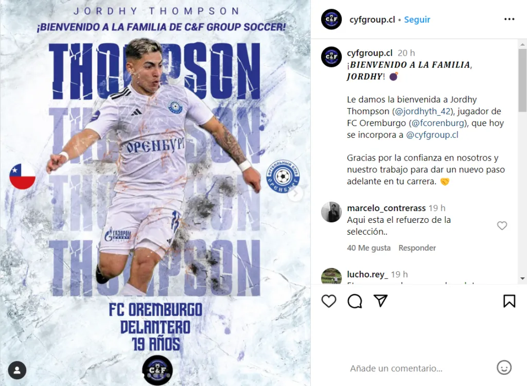 Captura Instagram.