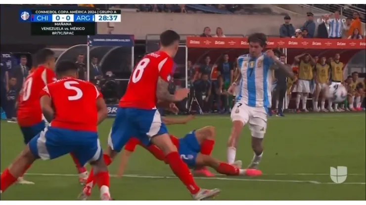 La polémica falta de De Paul a Suazo.