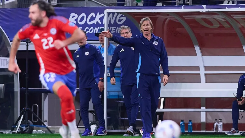 Ricardo Gareca recibe cuestionamientos. Foto: Photosport