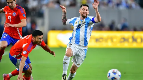 La Roja no pudo ante la Argentina de Messi.