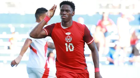 Jonathan David anotó el gol con el que Canadá derrotó a Perú.
