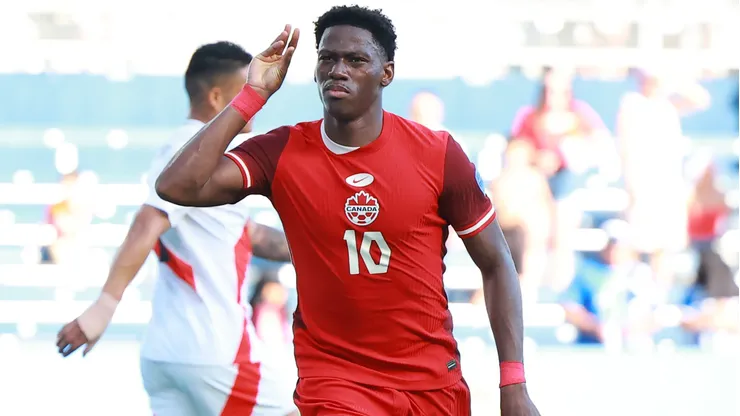Jonathan David anotó el gol con el que Canadá derrotó a Perú.