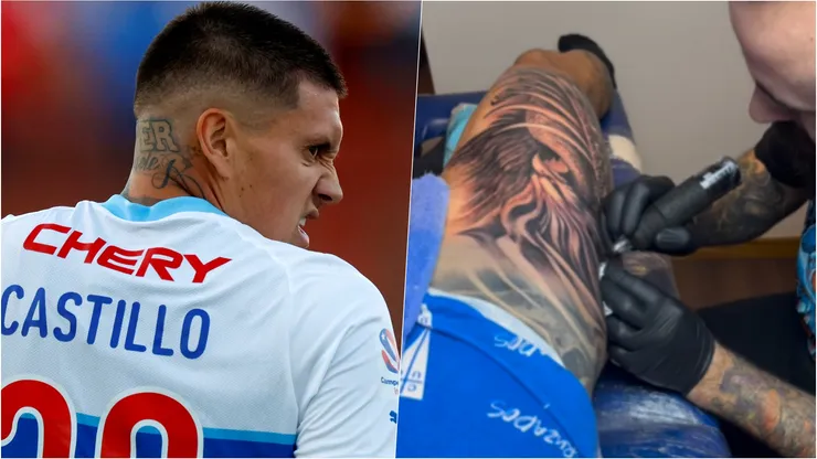 Nicolás Castillo lucirá un nuevo tatuaje en su vuelta a las canchas tras las últimas polémicas.